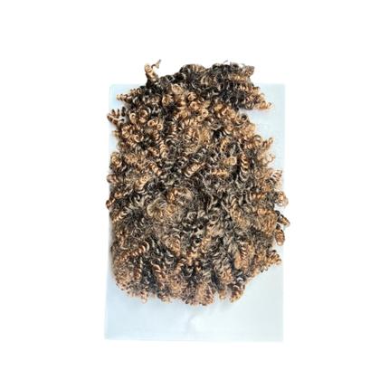 Imagem de Cabelo Aplique Afro Puf Com Franja Cacheado Curto Fibra Orgânica 