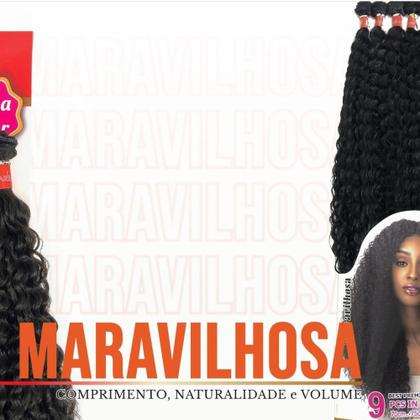 Imagem de Cabelo Bio Orgânico Cacheado Maravilhosa - 9 pcs - Dsoar Linha Amor