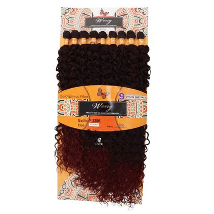 Imagem de Cabelo Cacheado Bio Organico 320Gr/70Cm -Em tela -Pronto Para Aplicar