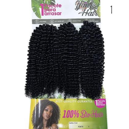 Imagem de Cabelo Cacheado Fibra Orgânica Super Natural Crochet Agata