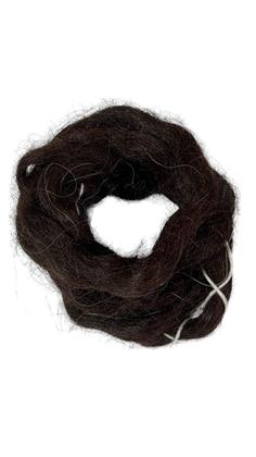 Imagem de Cabelo Crepe Hair Castanho Cabelo 40Cm Para Bigodes E Barbas