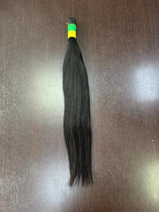 Imagem de Cabelo Humano 50cm 100g Natural Castanho 100% humano