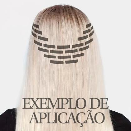 Imagem de Cabelo Humano Aplique Fita Adesiva Invisivel 50cm -10 PeÇAs