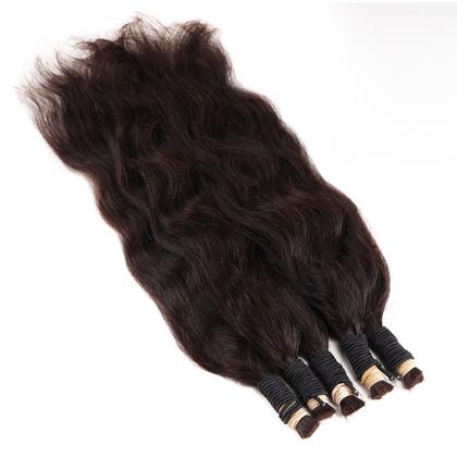 Imagem de Cabelo Humano Liso Com Leves Ondas 100 gramas 70cm Para Mega Hair