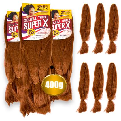 Imagem de Cabelo Jumbo Super X p/ trancistas e Cabelos Afro Braids Box