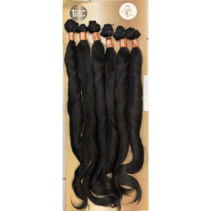 Imagem de Cabelo Ondulado Fibra Bio Orgânico Em Tela Ana 70cm 300gr