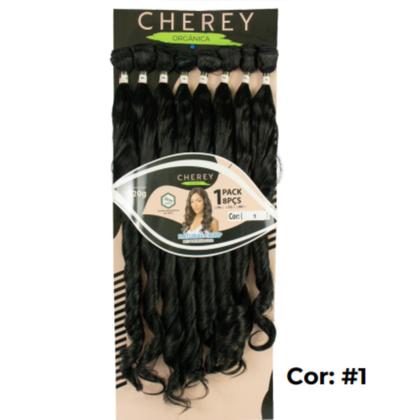 Imagem de Cabelo Orgânico Cherey Para Entrelace Ondulado Longo 80cm
