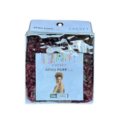 Imagem de Cabelo Organico Coque Cacheado Curto Afro Puff Com Regulador