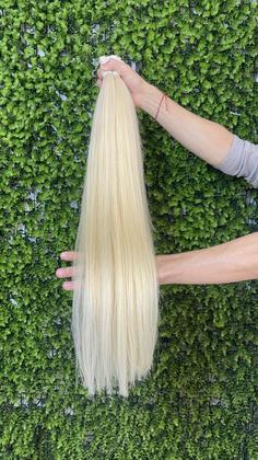 Imagem de CABELO PARA MEGAHAIR 100GR LOIRO 55cm VIETNAN HUMAN