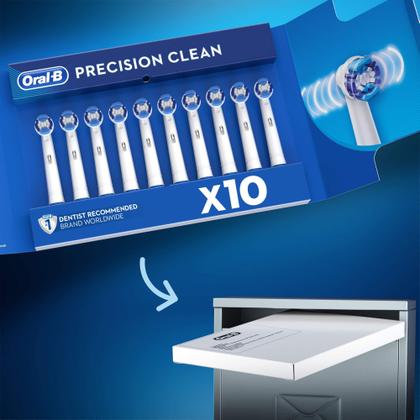 Imagem de Cabezas de Cepillo Oral-B Precision Clean Paquete de 10