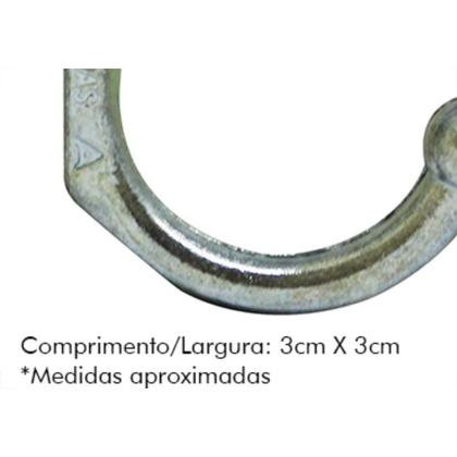 Imagem de Cabide Alianca Fundido 6398/1 Zi - Kit C/40 Unidades