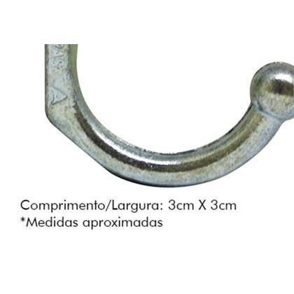 Imagem de Cabide Alianca Fundido 6398/1 Zi . / Kit C/ 40 Unidades