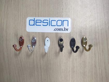 Imagem de Cabide De Parede Gancho Para Pendurar Pequeno Metal Simples