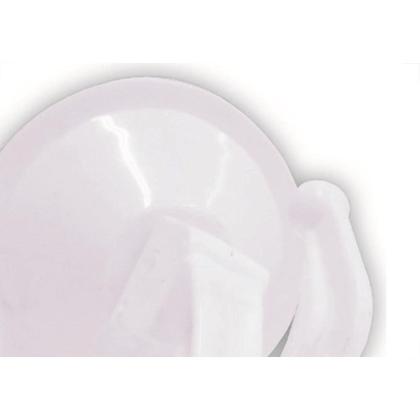 Imagem de Cabide De Pressao Daivak Plastico Branco 101 - Kit C/12