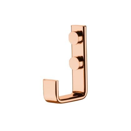Imagem de Cabide gancho banheiro rosé gold Future 2314RG aço