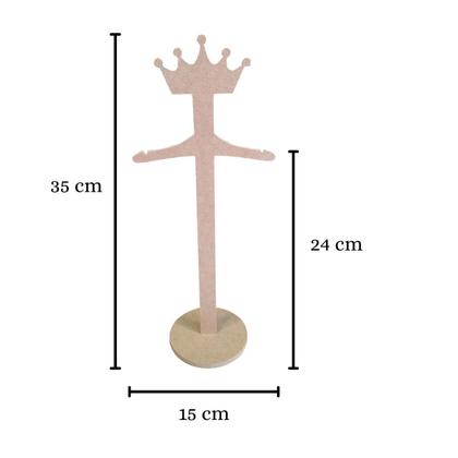 Imagem de Cabide Pedestal para Roupa de Boneca 12 Unidades