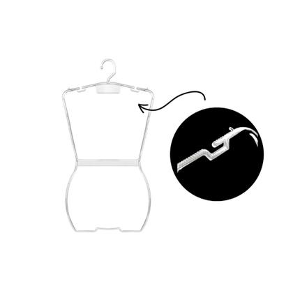 Imagem de Cabide Silhueta Acrílico Infantil C/ 10 Unidades - REI DO CABIDE SOROCABA