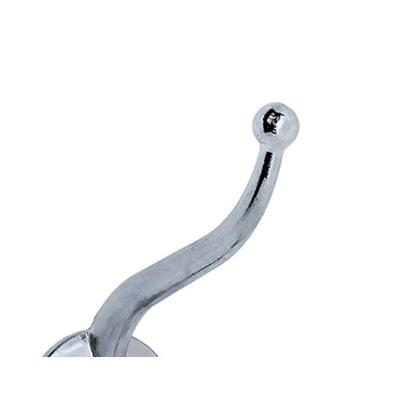 Imagem de Cabide Silvana Zincado Duplo Gd - Kit C/20 Unidades