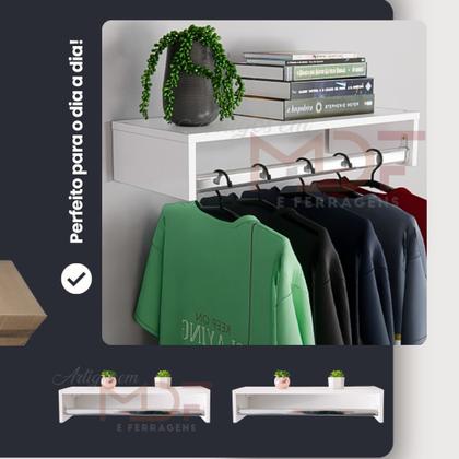 Imagem de Cabideiro arara em MDF kit com 2 unidades