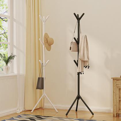 Imagem de Cabideiro de Chão Mancebo Organizador para Roupas 9 Ganchos