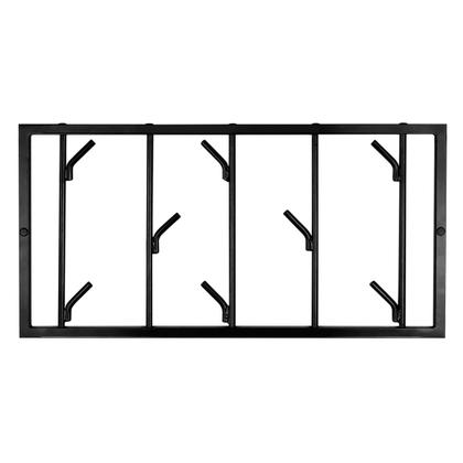 Imagem de Cabideiro de Parede Multiuso Giratório com 8 ganchos Ipê