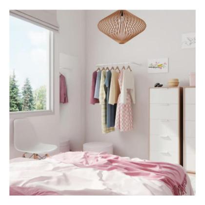 Imagem de Cabideiro De Roupas Arara De Roupas Parede