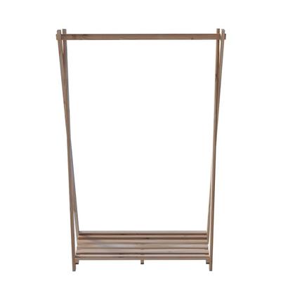 Imagem de Cabideiro Guardar Casacos Closet Para Chão Estilo Retro