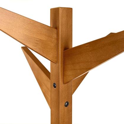 Imagem de Cabideiro Infantil Mancebo Madeira De Pé Com Arara De Roupas