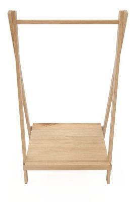 Imagem de Cabideiro infantil modelo arara de madeira leve