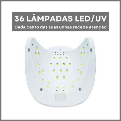 Imagem de Cabine LED/UV Fan Nails Sun X 120w Bivolt