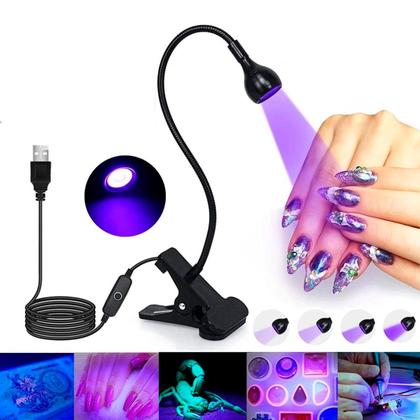 Imagem de Cabine Led Uv Para Unhas Gel Secagem Ajustável Dobrável