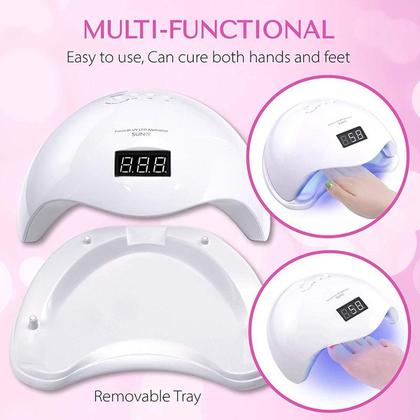 Imagem de Cabine Led Uv Sun One 5 Digital Com Timer Sensor Bivolt 48w