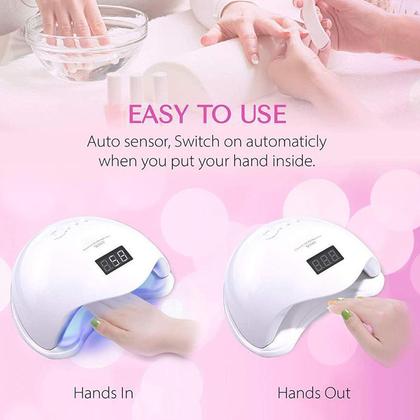 Imagem de Cabine Led Uv Sun One 5 Digital Com Timer Sensor Bivolt 48w