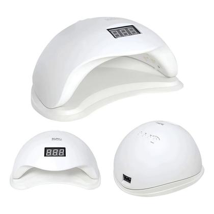 Imagem de Cabine Unha Profissional Com Sensor Led Uv Secagem Gel Acrigel Esmalte