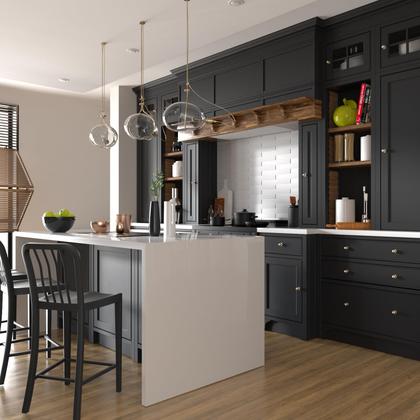 Imagem de Cabinet Knobs homdiy Champagne Bronze, pacote com 20, 2,5 cm de diâmetro