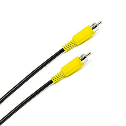 Imagem de Cabo 1 RCA Macho Para 1 RCA Macho Plastico - 1,2 Metro