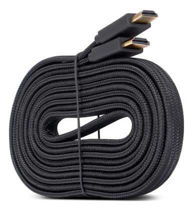Imagem de Cabo 10metros Hdmi Blindado 1.4 Ethernet Full Hd 3d Envio Já HD10MT