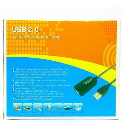 Imagem de Cabo 15m Extensor Usb 2.0 Ativo Amplificado 15 Metros