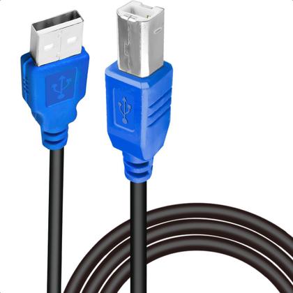 Imagem de Cabo 2.0 Usb compatível com Impressoras 1,5 Metros