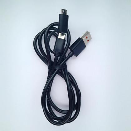 Imagem de Cabo 2 em 1 USB A x USB-C/Micro-USB 1m Carregamento Rápido e Seguro para Smartphones LE876