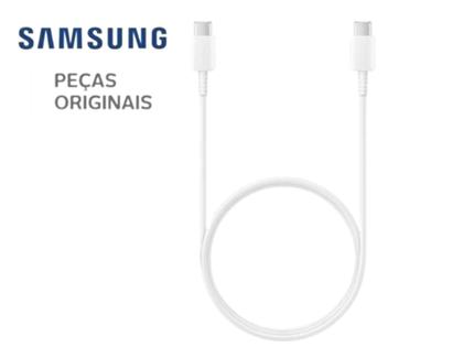 Imagem de Cabo 2 pontas tipo C Original Samsung Branco COD GH39-02032A