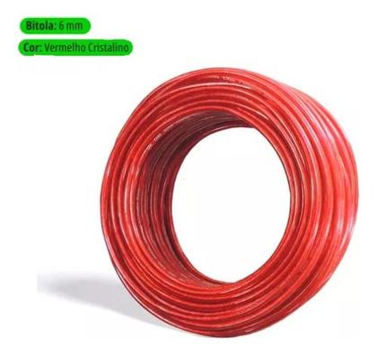 Imagem de Cabo 6mm 100m 100 Cobre Fio Alimentação Automotivo