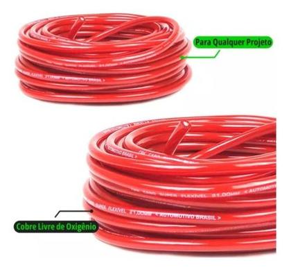 Imagem de Cabo 6mm 100m 100 Cobre Fio Alimentação Automotivo