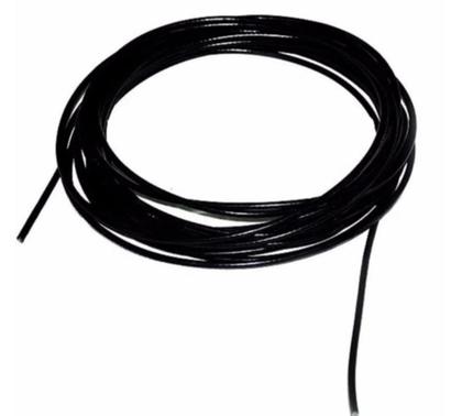 Imagem de Cabo Aço Academia Revestido Preto 1/8 Super Resistente 50 Mt