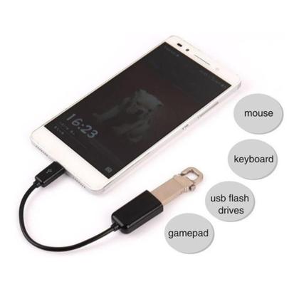 Cabo Adaptador 3.0 Celular Tipo C Mouse Usb Conversor OTG Universal Compatível com Motorola Samsung Macbook - Original Imagem de Cabo Adaptador 3.0 Celular Tipo C Mouse Usb Conversor OTG Universal Compatível com Motorola Samsung Macbook