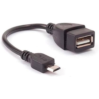 Imagem de Cabo Adaptador Celular V8 Micro-Usb Conversor OTG Mouse Pen drive Universal Compatível com Motorola Samsung Xiaomi