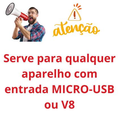 Imagem de Cabo Adaptador Celular V8 Micro-Usb Conversor OTG Mouse Pen drive Universal Compatível com Motorola Samsung Xiaomi