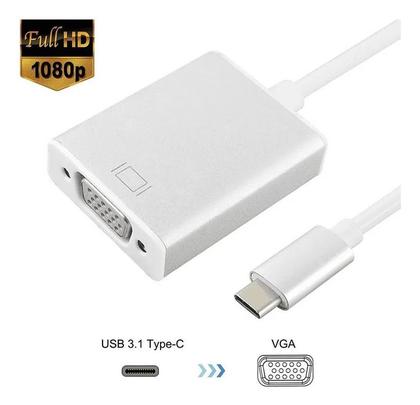 Imagem de Cabo Adaptador Conversor Usb-c 3.1 Type-c Para Vga