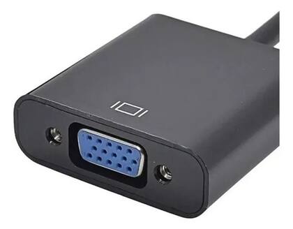 Imagem de Cabo Adaptador Displayport Macho X Vga Femea