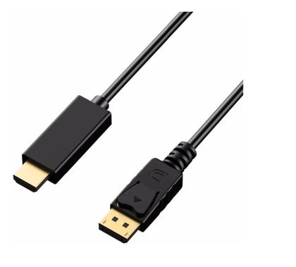 Imagem de Cabo Adaptador Displayport Para Hdmi 4k Dp Hdmi 1,8 Metros HDTV
